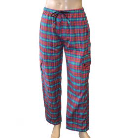 Nostromo Flannel Chequered Combat Trousers - XL