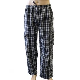 Neo Chequered Flannel Combat Trousers - XL